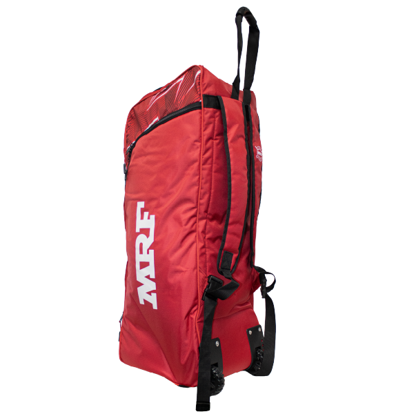 MRF VK18 Duffle wheelie kit bag – Red