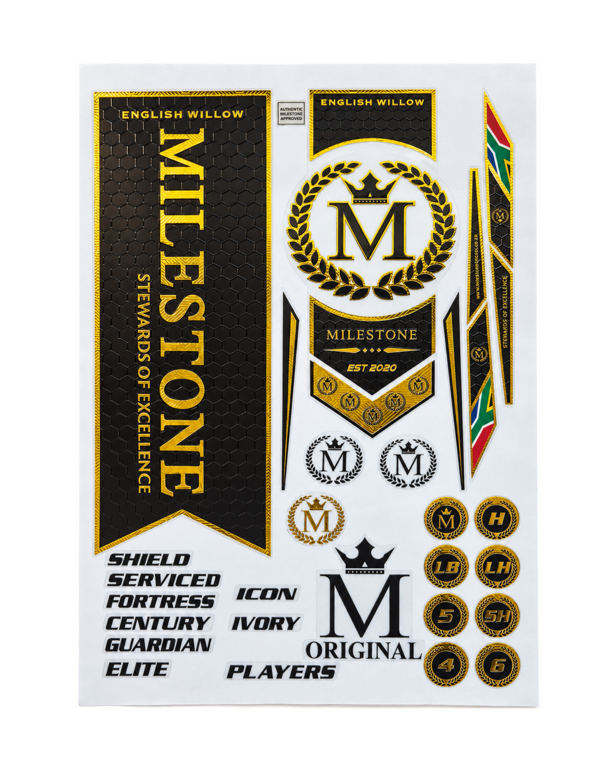 Milestone Stickers Set
