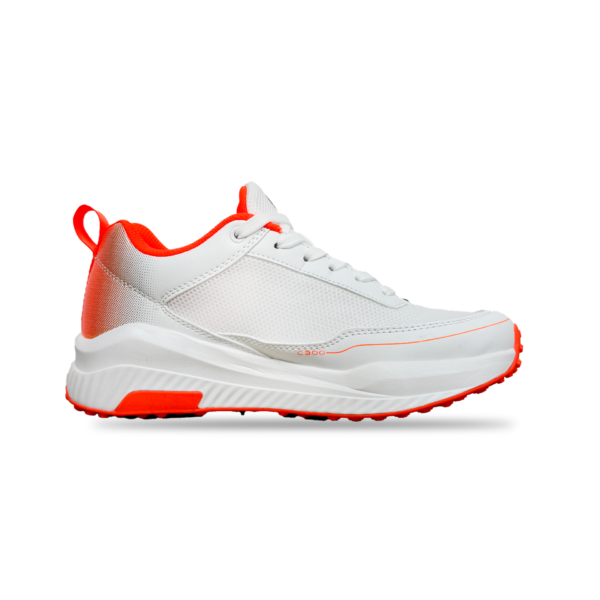Champ C300 Rubber – Cricket Shoes – White and Orange