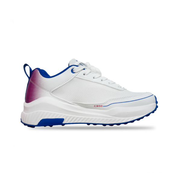 Champ C300 Rubber – Cricket Shoes – White and Blue