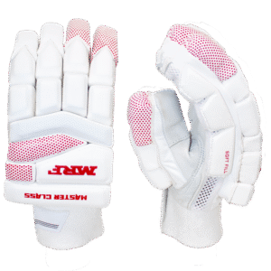 MRF Master Class Batting Gloves – White – Adult RH
