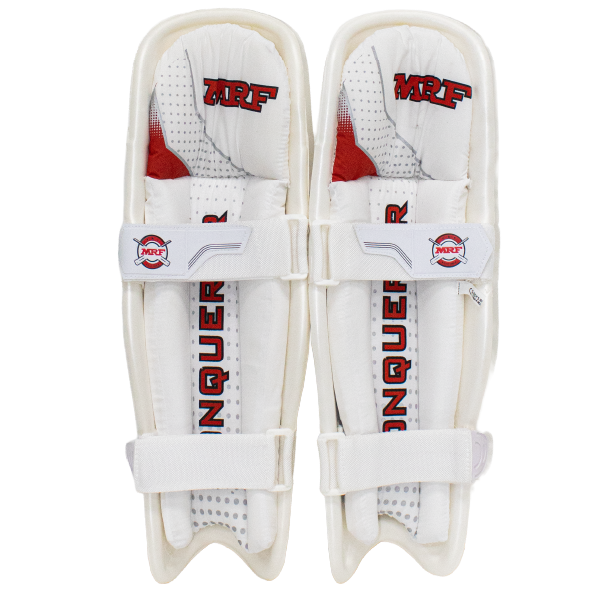 MRF Conqueror Moulded Batting Pads – Small Junior – Junior – Youth Ambidextrous