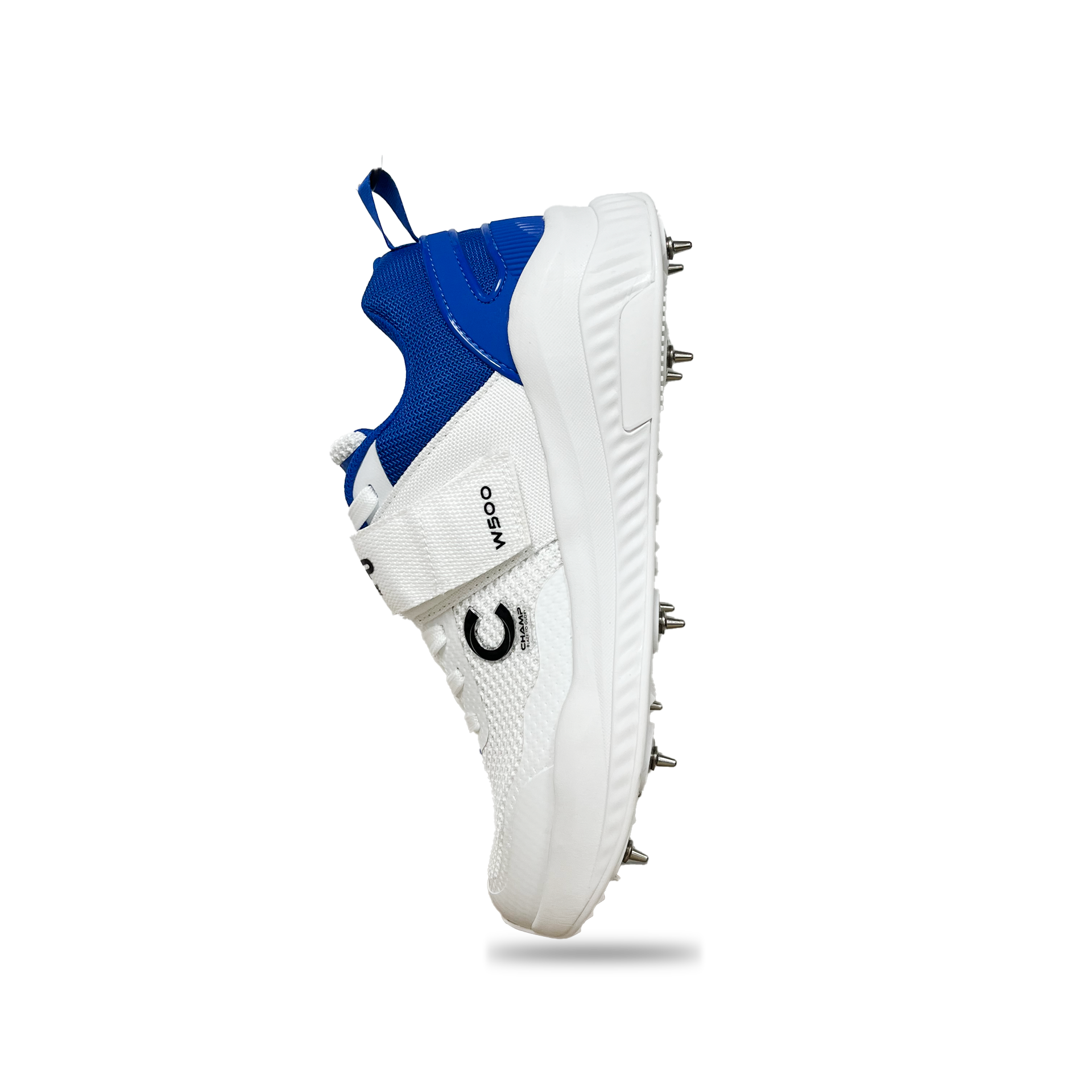 Champ W500 Bowling Spikes – White and Blue