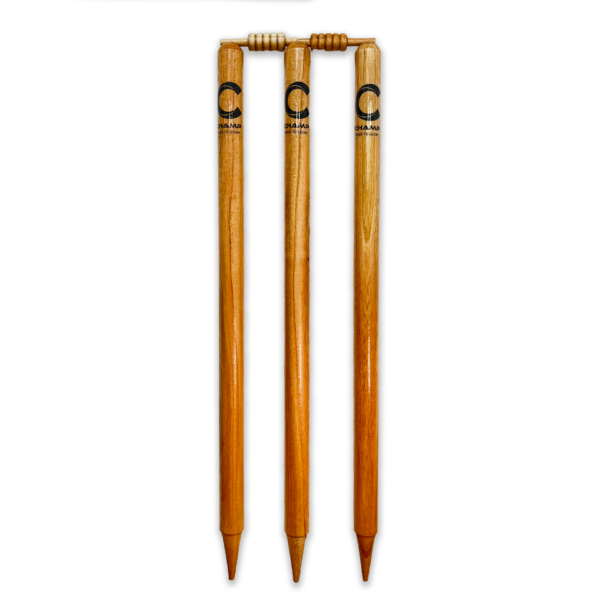 Champ Set of Stumps – (Set of 6 with bails)