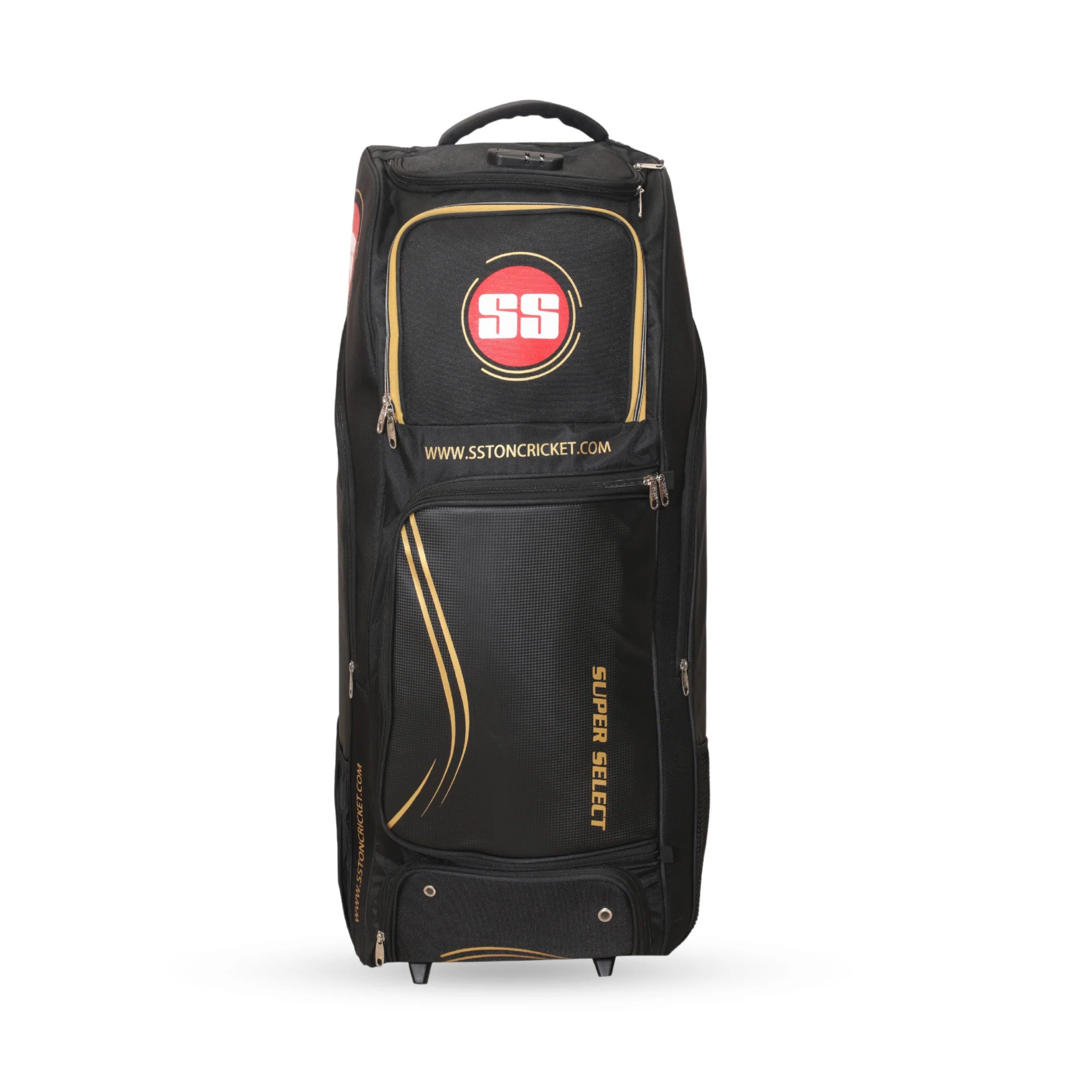 SS Super Select Duffle Cricket Kit Bag – Black/Gold