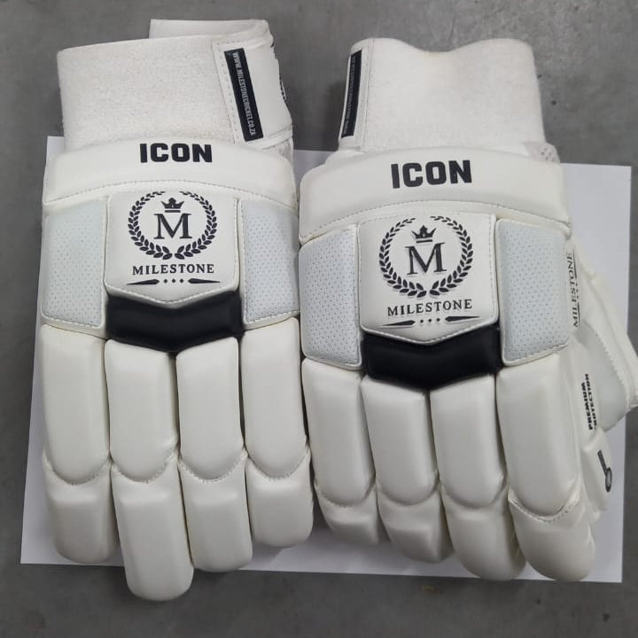 Milestone Icon Batting Gloves Demo Youth RH