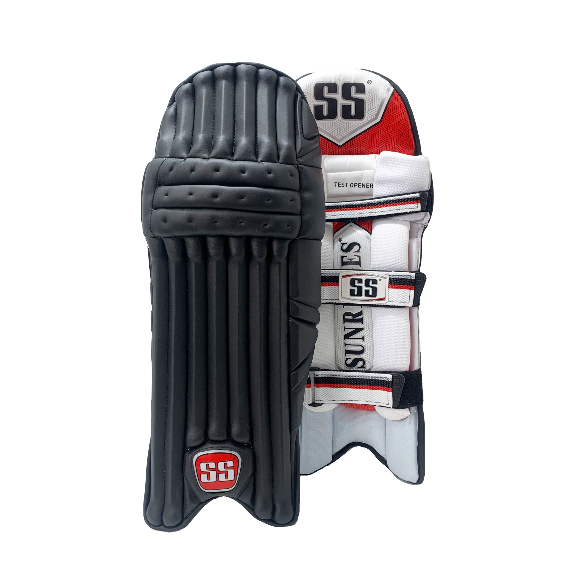 SS Test Opener Batting Pads – Black – Adult