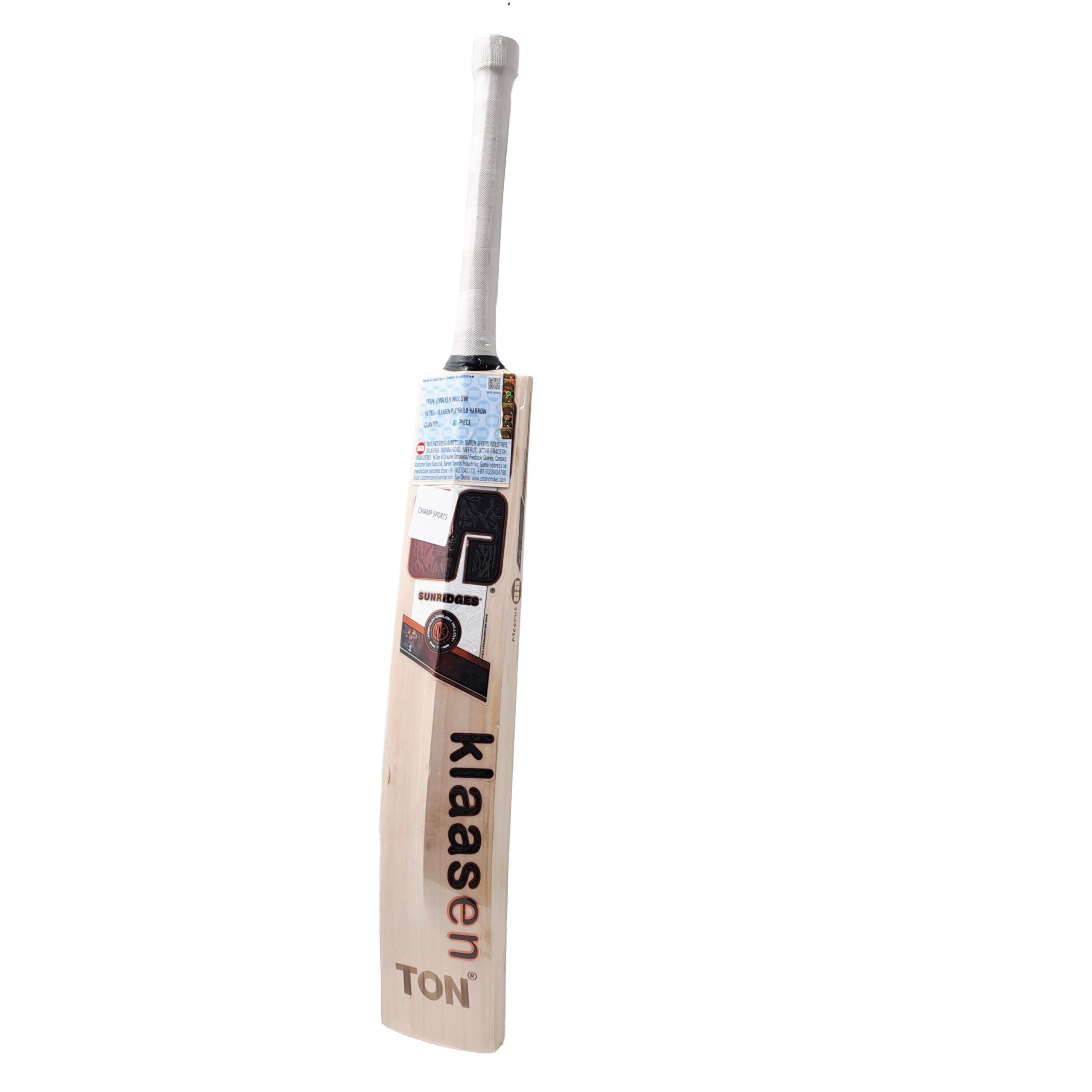 SS Klaasen Player 1.0 English Willow Cricket Bat Size – 6