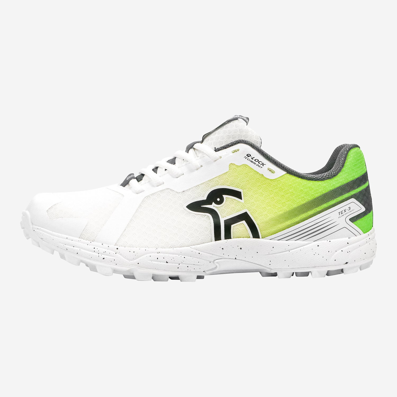 Kookaburra Pro 2.0 Rubber Cricket Shoes – Lime Green