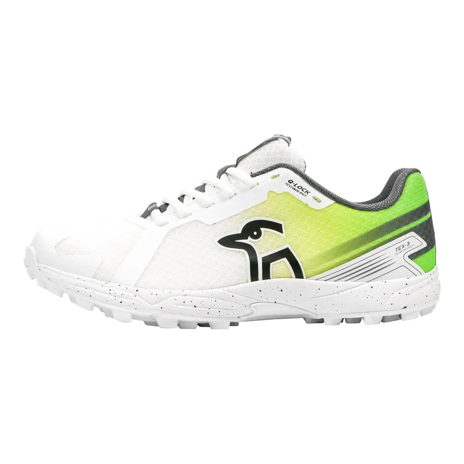 Kookaburra Pro 2.0 Rubber Cricket Shoes – Lime Green