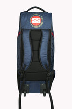 SS Select Duffle wheelie cricket Kit Bag (Navy blue and red