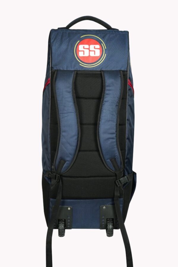 SS Select Duffle wheelie cricket Kit Bag (Navy blue and red