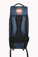 SS Select Duffle wheelie cricket Kit Bag (Navy blue & Red