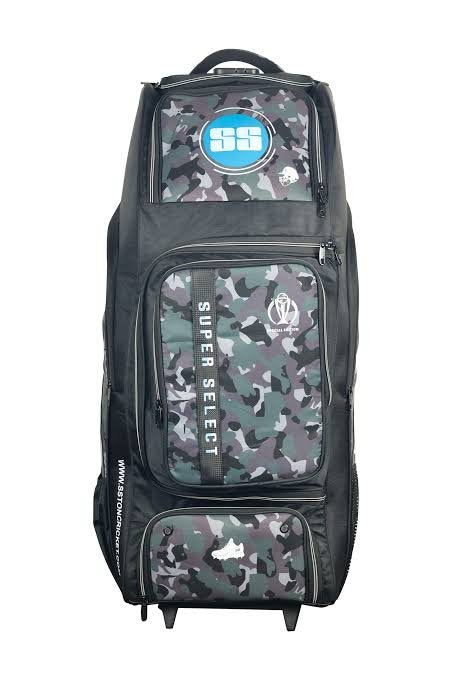SS Super Select Duffle Cricket Kit Bag – Special Edition – Blue Camo