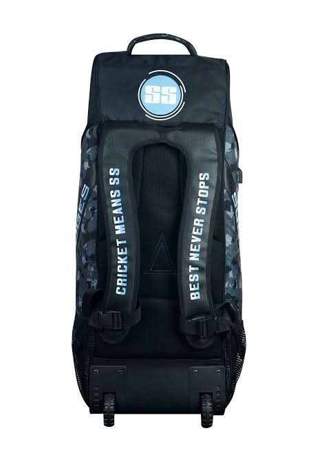 SS Super Select Duffle Cricket Kit Bag – Special Edition – Blue Camo