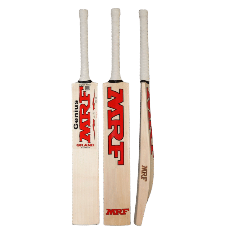 MRF Genius Grand English Willow Cricket Bat – Size 6