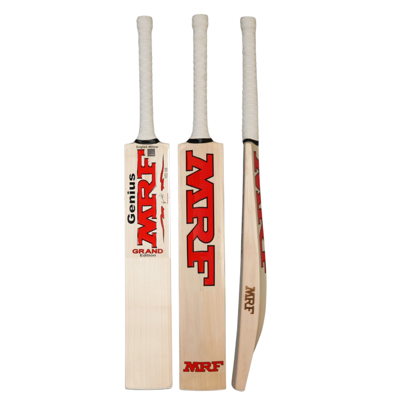 MRF Genius Grand English Willow Cricket Bat – Size 6