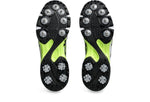 Asics Gel – Gully 7 White Yellow Cricket Spikes