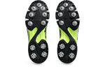 Asics Gel – Gully 7 White Yellow Cricket Spikes