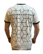 Milestone Training Tee White and Black