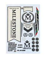 Milestone Stickers Set