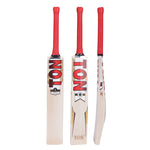 SS TON GOLD Edition 2025 English Willow Cricket Bat – Size Harrow + TON Gusty Batting Gloves – Youth