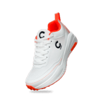 Champ C300 Rubber – Cricket Shoes – White and Orange