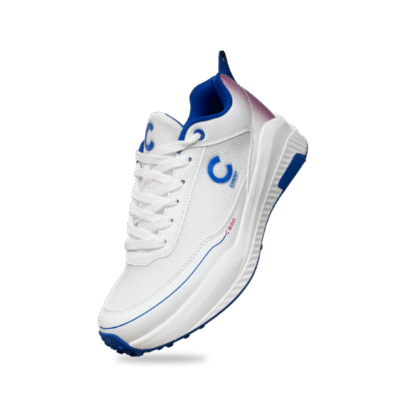 Champ C300 Rubber – Cricket Shoes – White and Blue