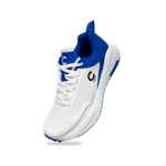Champ C500 Rubber – Cricket/Hockey Shoes – White and Blue
