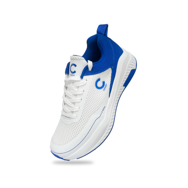 Champ C500 Spikes – White and Blue