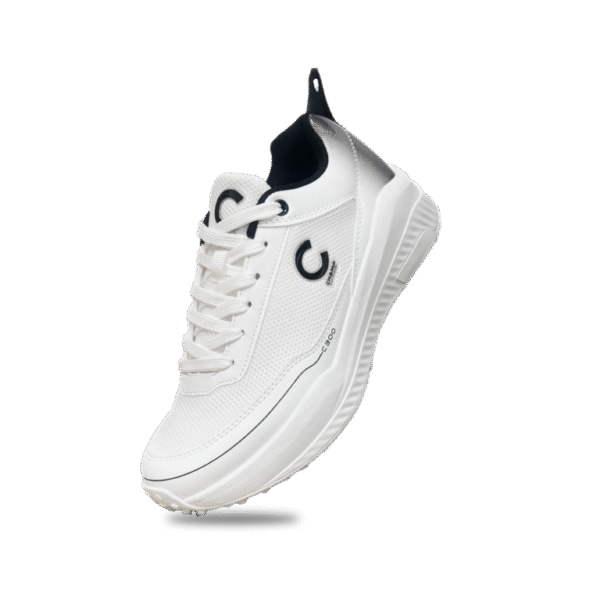 Champ C300 Rubber – Cricket Shoes – White and Black
