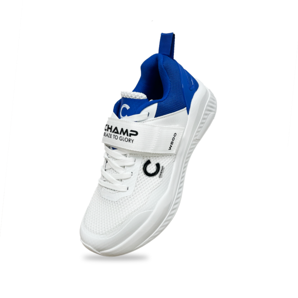 Champ W500 Bowling Spikes – White and Blue