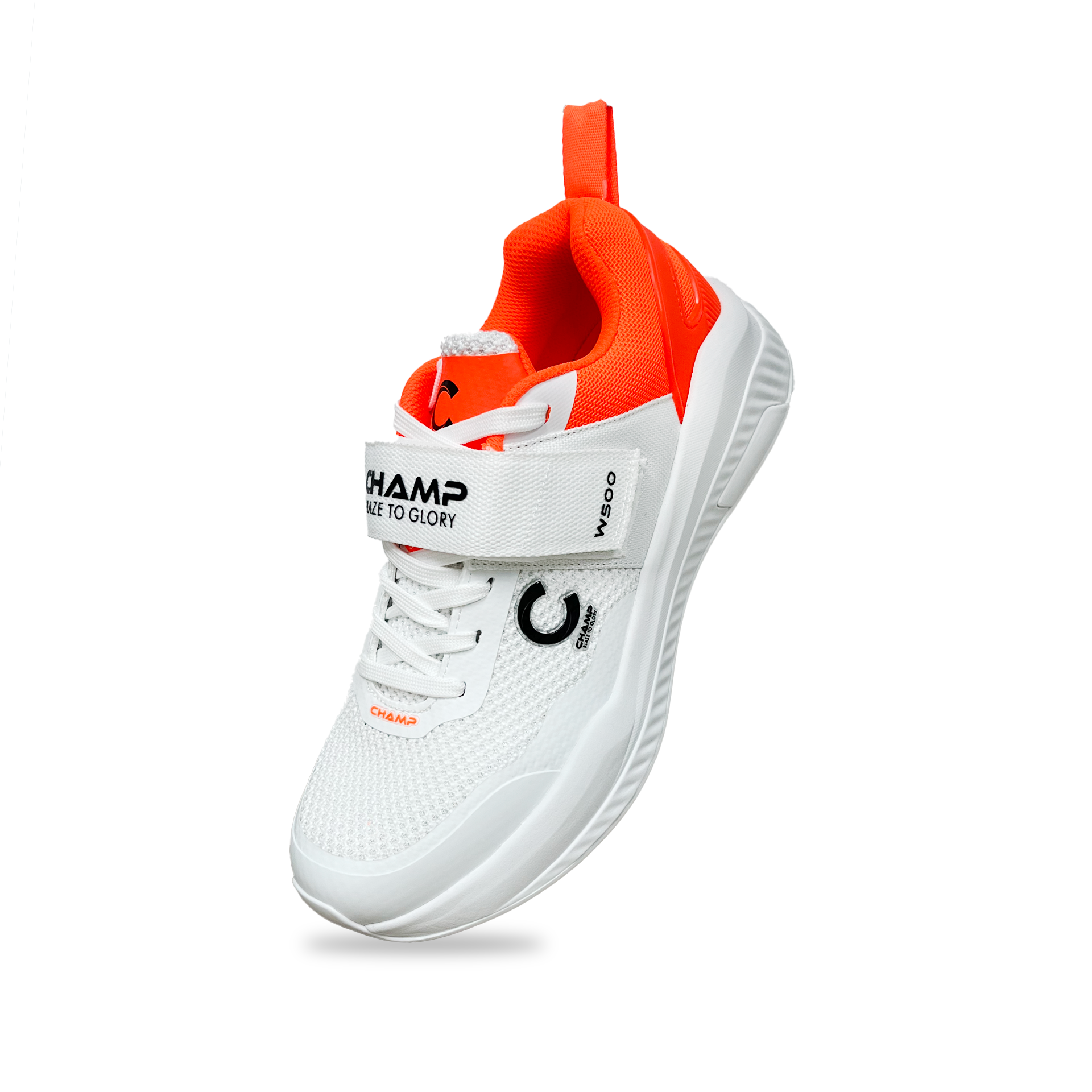 Champ W500 Bowling Spikes – White and Orange
