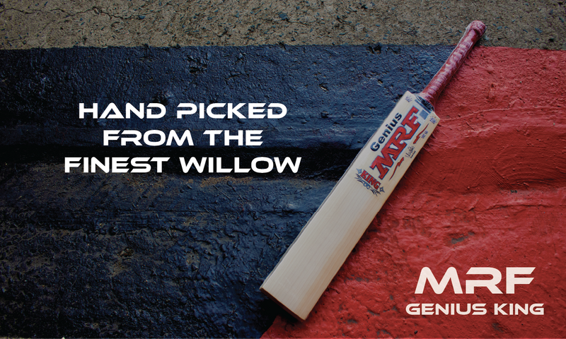 MRF Genius KING English Willow Cricket Bat – SH