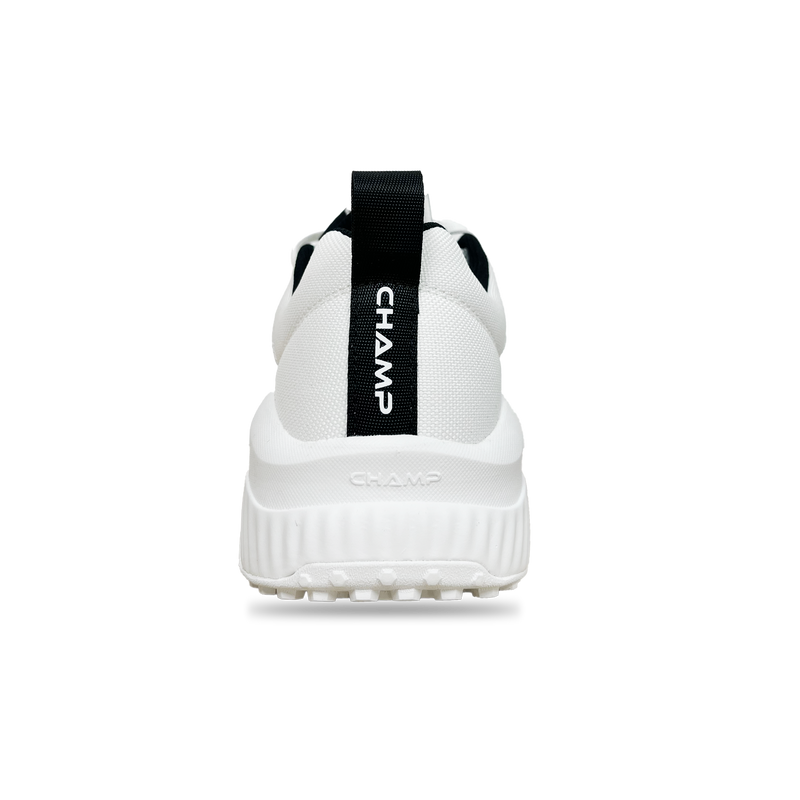 Champ C500 Rubber – Cricket/Hockey Shoes – White and Black