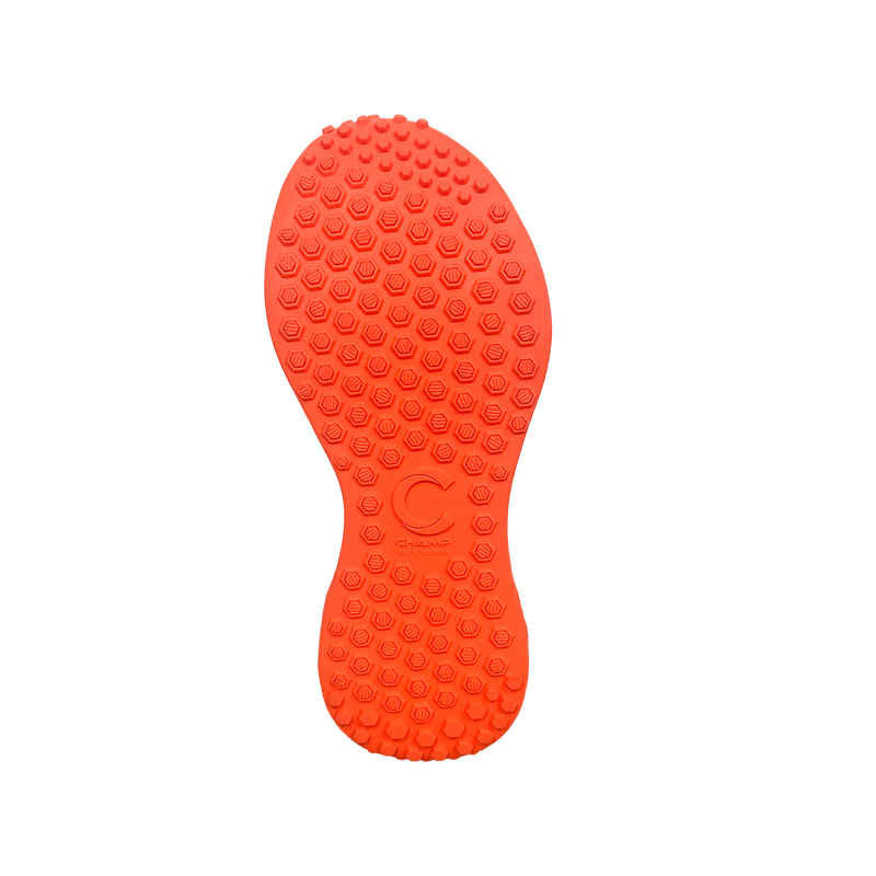 Champ C300 Rubber – Cricket Shoes – White and Orange