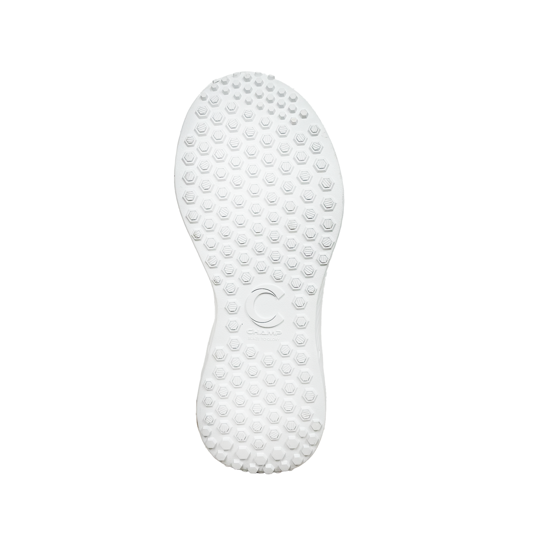 Champ C500 Rubber – Cricket/Hockey Shoes – White and Black