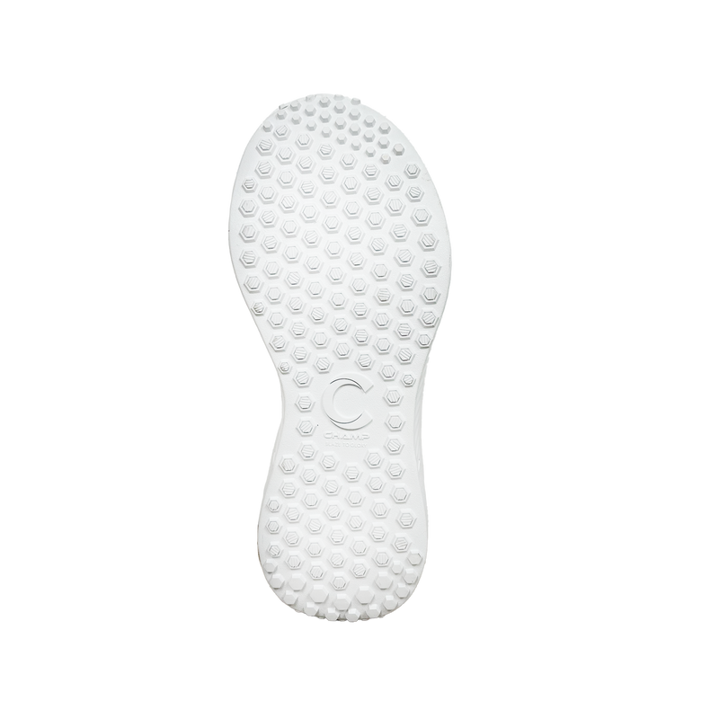 Champ C500 Rubber – Cricket/Hockey Shoes – White and Black