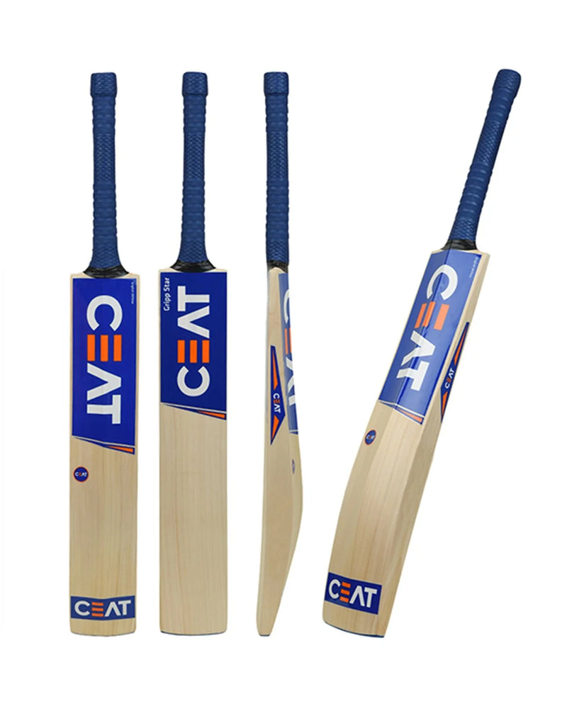 CEAT Gripp Star English Willow Cricket Bat – SH