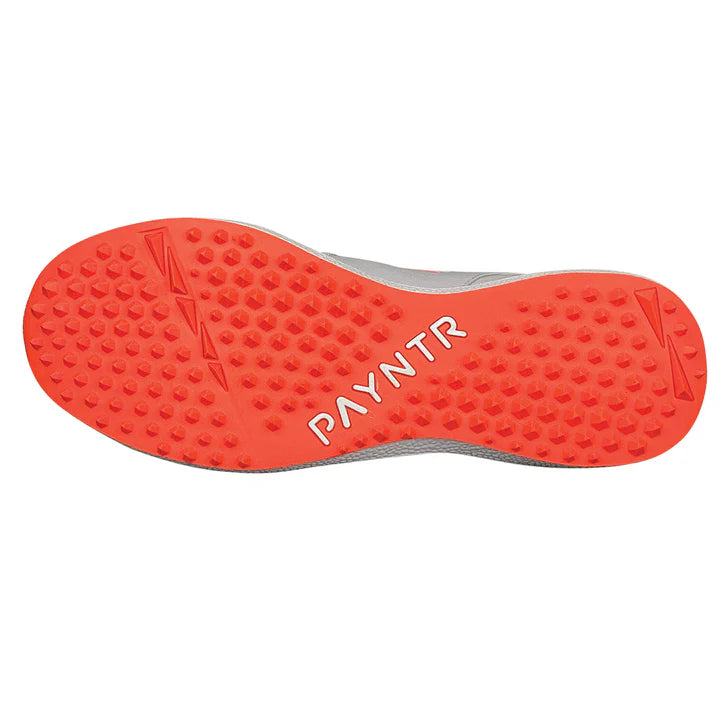 Payntr V Cricket Rubber Shoes – Orange and White