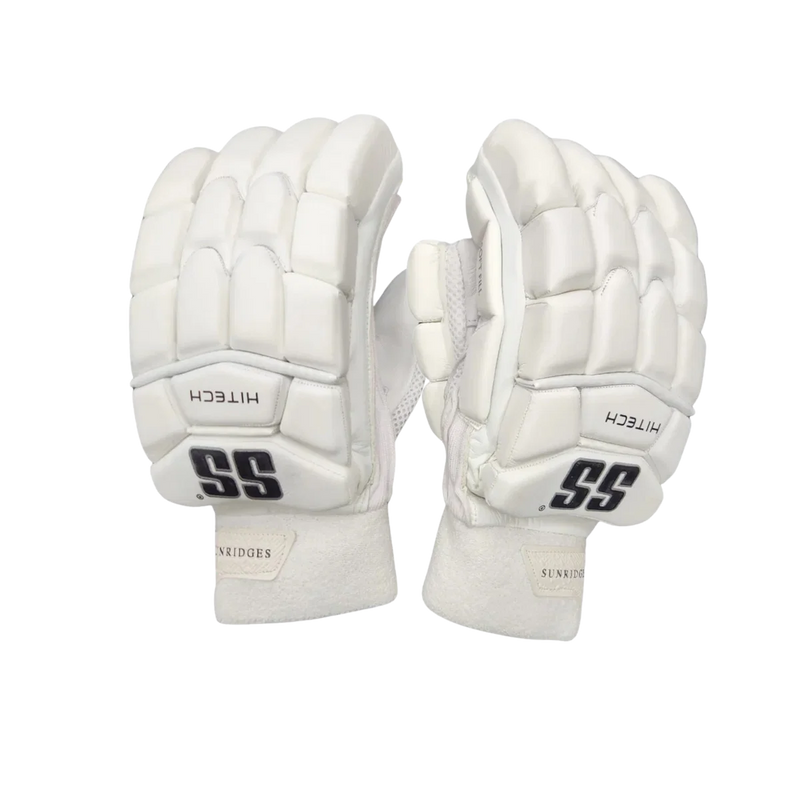 SS Hi Tech Batting Gloves – Adults / Youth / Junior / S.Junior – RH – White – 2026