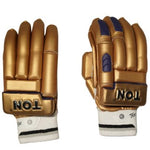Ton IPL Series Cricket Batting Gloves – Adult Rh – Gold Blue