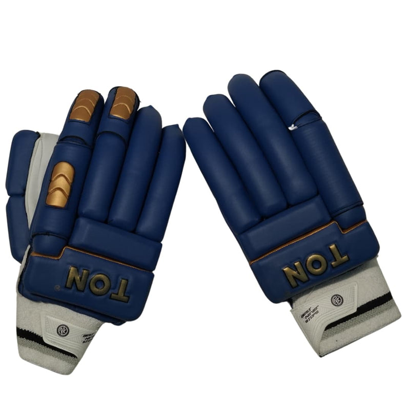 Ton IPL Series Cricket Batting Gloves – Adult Rh – Navy/Gold