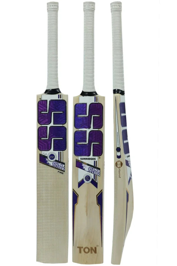 SS SKY Fire 2025 English Willow Cricket Bat -Harrow