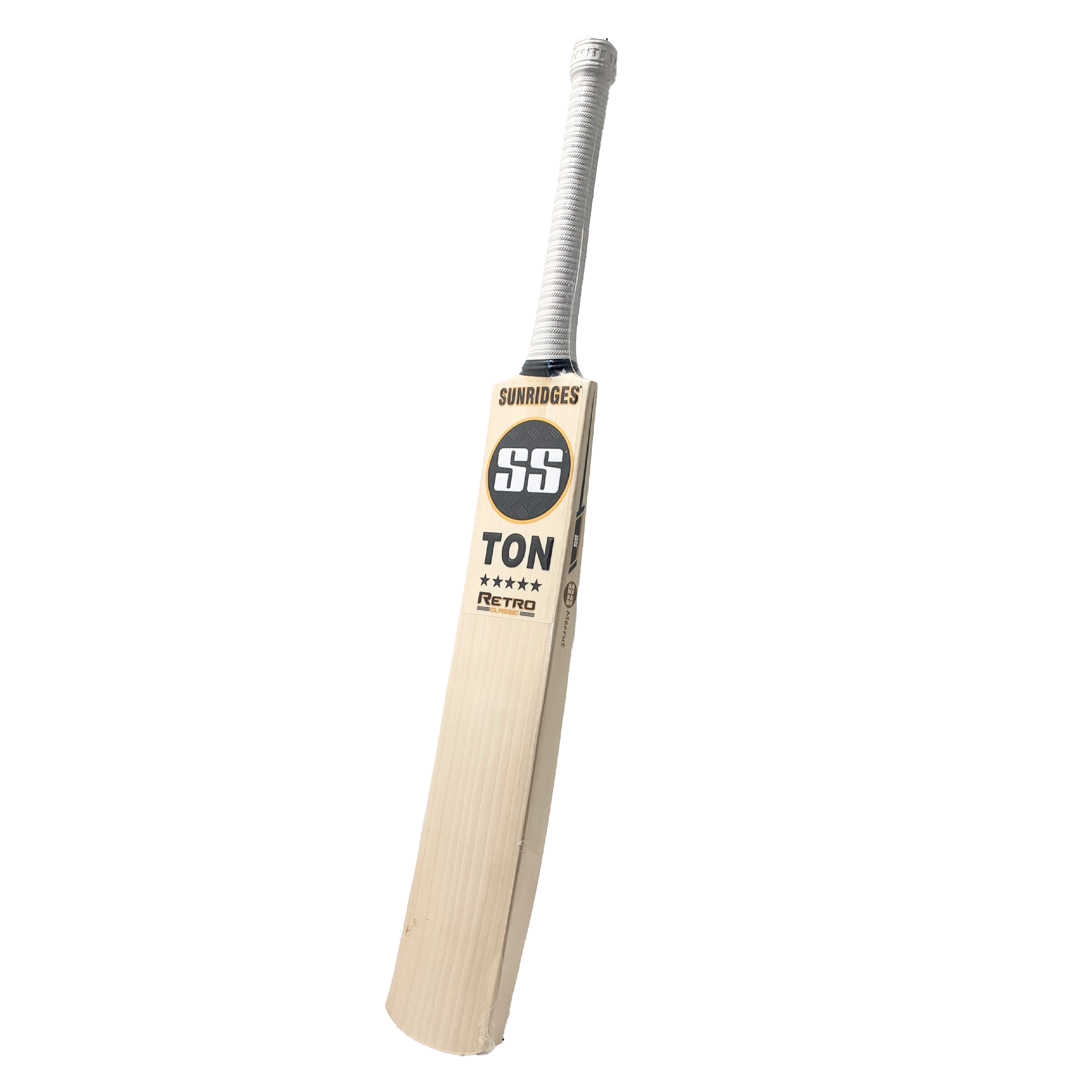 SS Retro Classic 5 Star E.W Cricket Bat – SH + Free SS Matrix Batting Gloves MRH