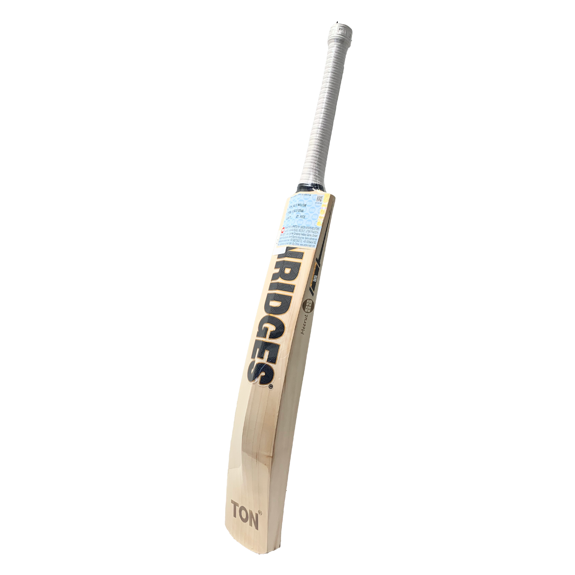 SS Retro Classic 5 Star E.W Cricket Bat – SH + Free SS Matrix Batting Gloves MRH
