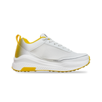 Champ C300 Rubber – Cricket/Hockey Shoes – White and Yellow