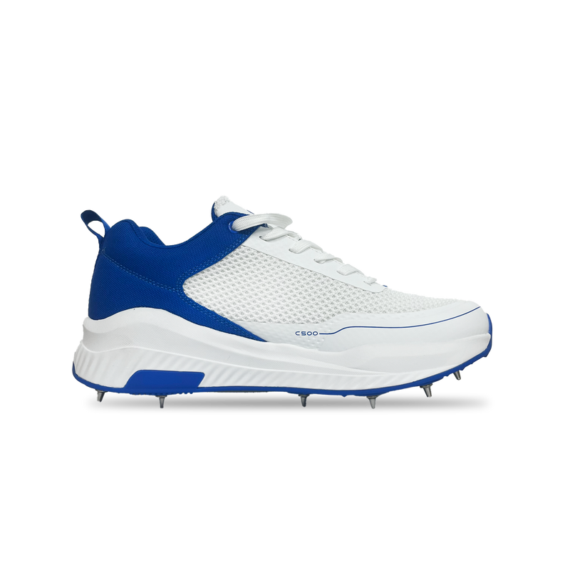 Champ C500 Spikes – White and Blue