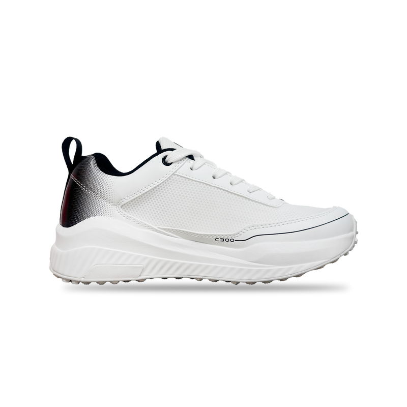 Champ C300 Rubber – Cricket Shoes – White and Black