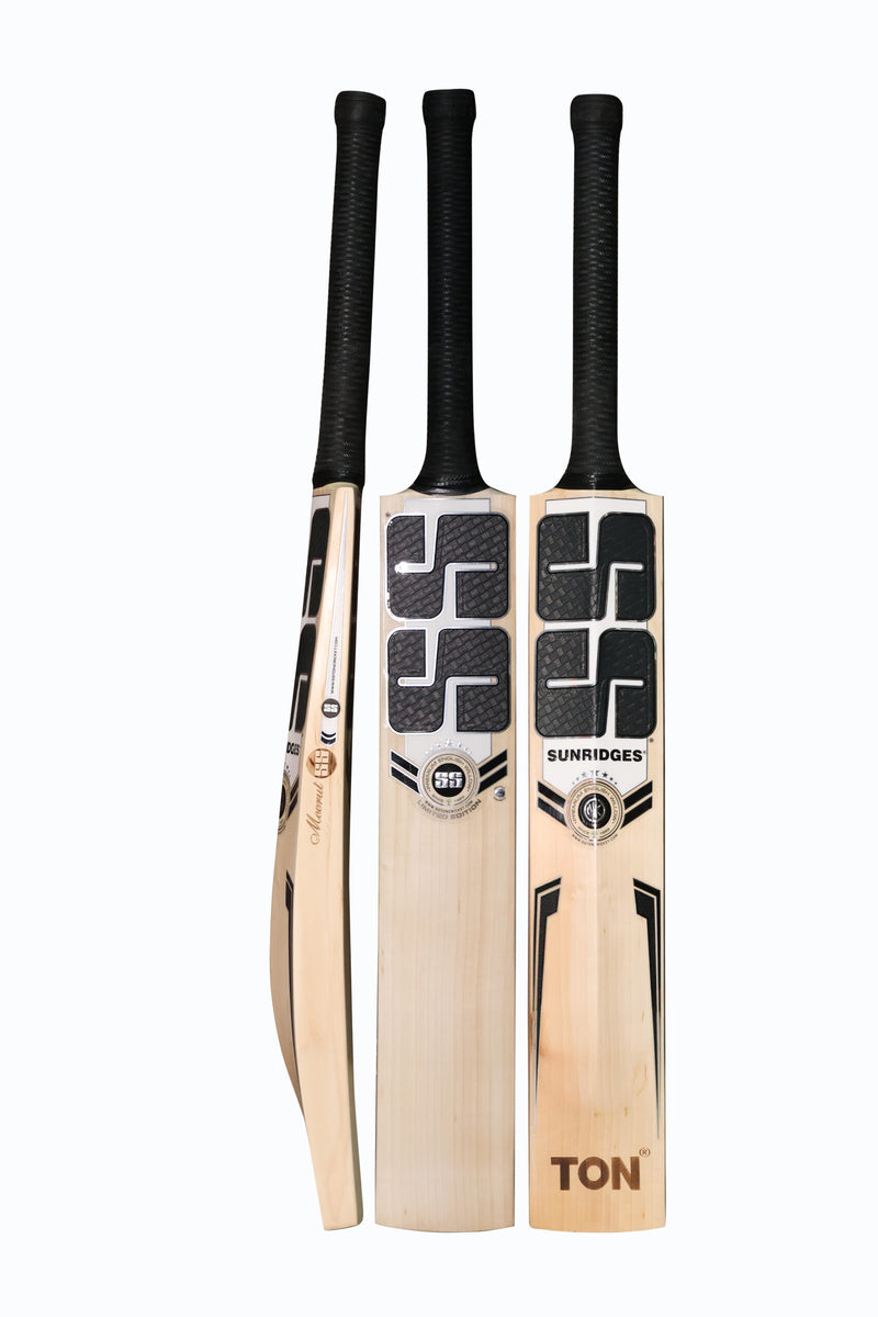 SS Limited Edition English Willow Cricket Bat-SH + Free SS Matrix Batting Gloves MRH
